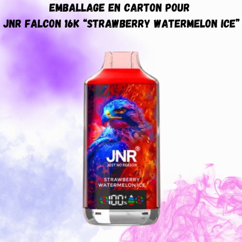 Emballage pour JNR Falcon 16K Jetable