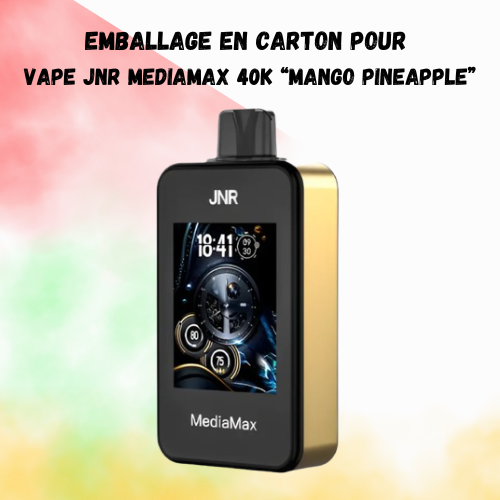 Emballage pour JNR MediaMax 40K