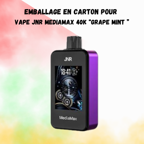 Emballage pour JNR MediaMax 40K