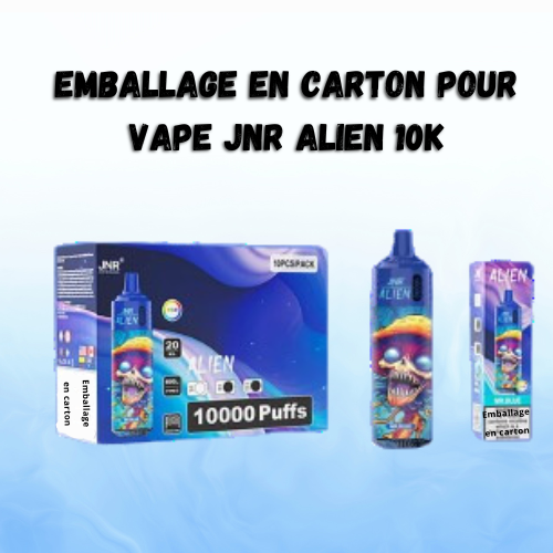 Emballage pour JNR ALIEN 10K JETABLE