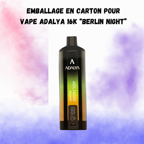 Packaging for Vape ADALYA 16K