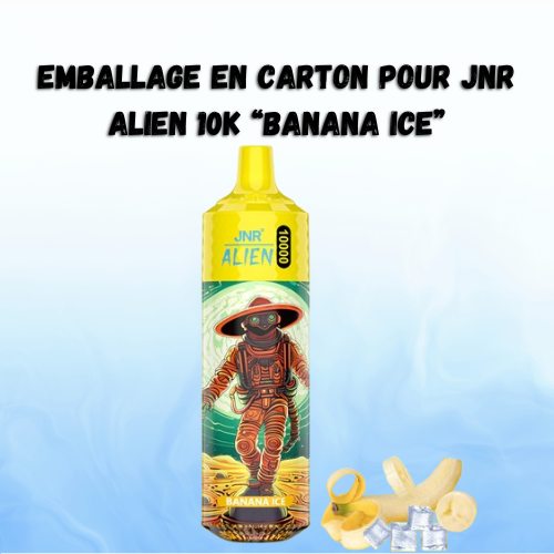 Emballage pour JNR ALIEN 10K JETABLE