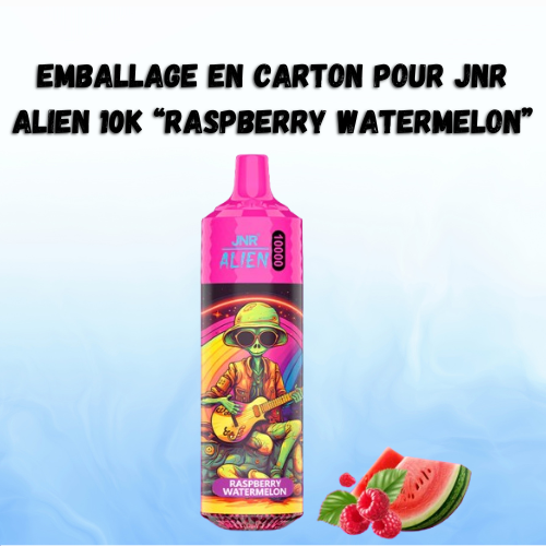 Emballage pour JNR ALIEN 10K JETABLE