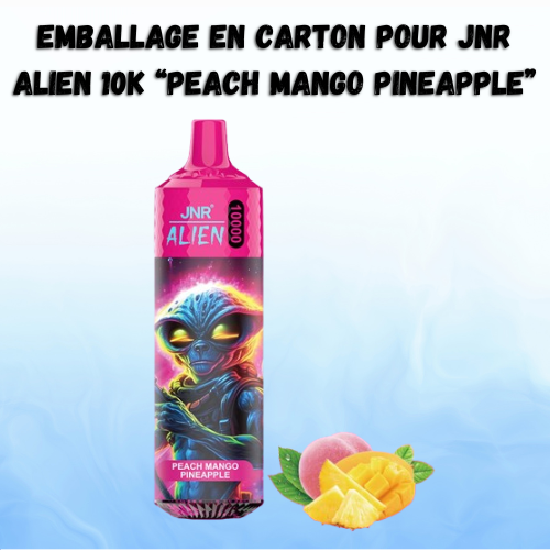 Packaging for JNR ALIEN 10K DISPOSABLE