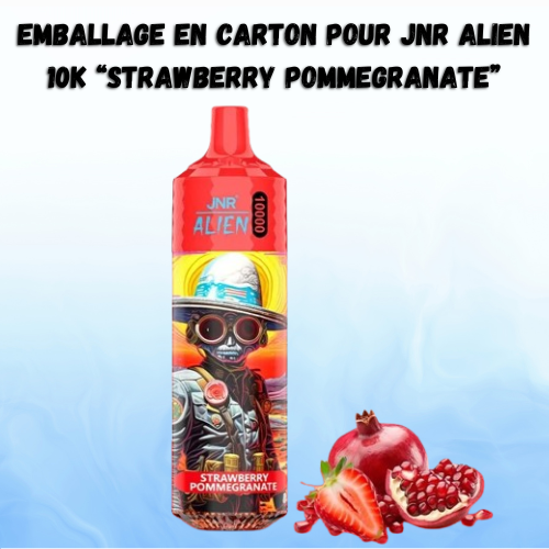 Packaging for JNR ALIEN 10K DISPOSABLE