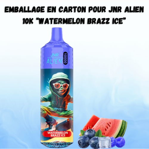 Emballage pour JNR ALIEN 10K JETABLE