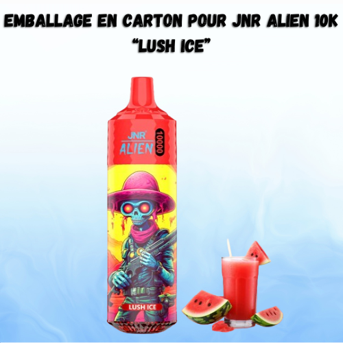 Emballage pour JNR ALIEN 10K JETABLE