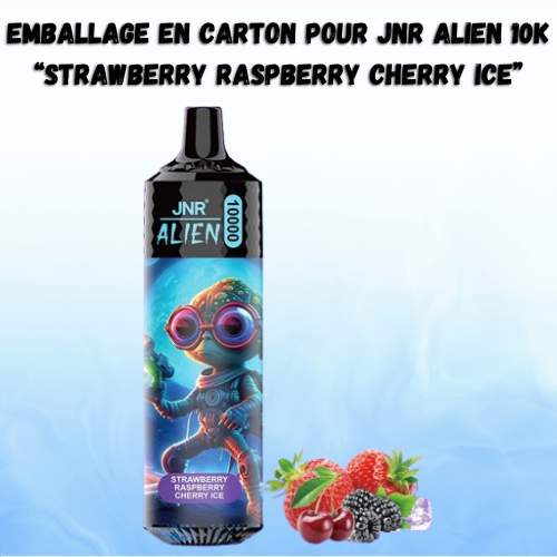 Packaging for JNR ALIEN 10K DISPOSABLE