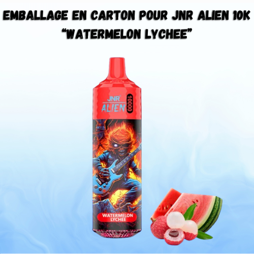 Packaging for JNR ALIEN 10K DISPOSABLE