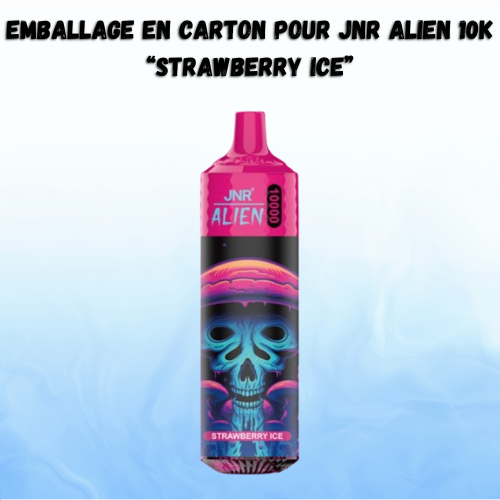 Emballage pour JNR ALIEN 10K JETABLE