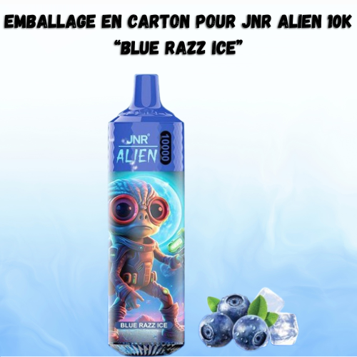 Packaging for JNR ALIEN 10K DISPOSABLE