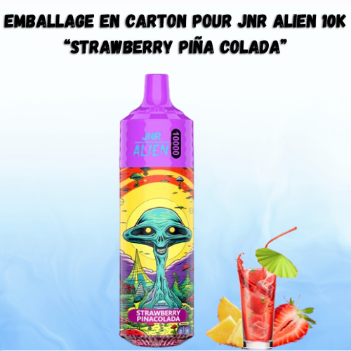 Emballage pour JNR ALIEN 10K JETABLE