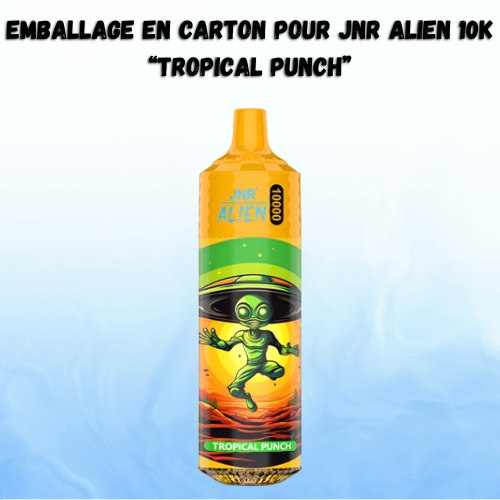 Emballage pour JNR ALIEN 10K JETABLE