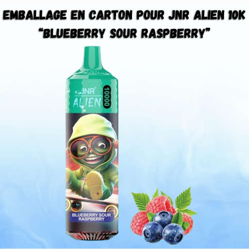 Packaging for JNR ALIEN 10K DISPOSABLE