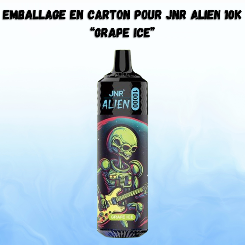 Packaging for JNR ALIEN 10K DISPOSABLE