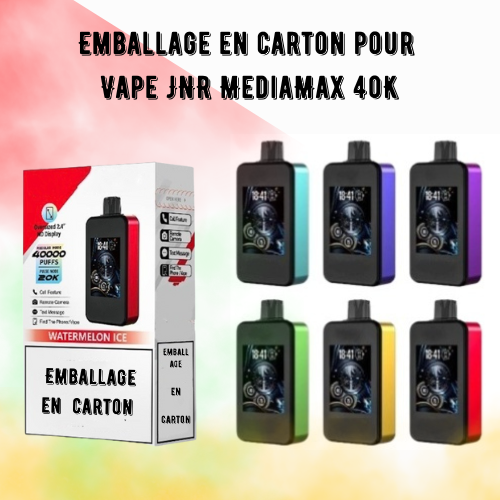 Emballage pour JNR MediaMax 40K