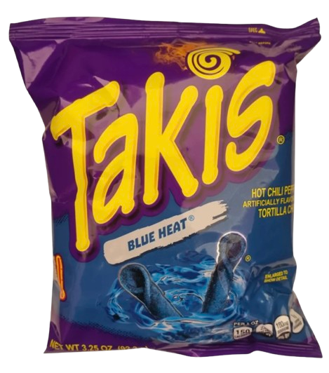 Takis blue heat