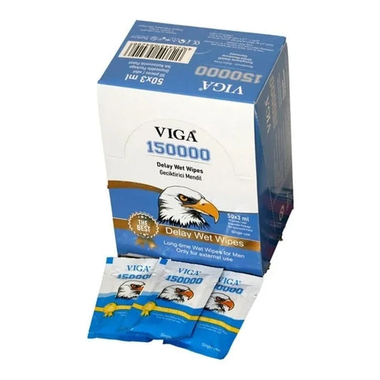 Viga 15000 Delay Wet Wipes