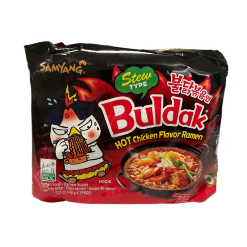 Hot Chicken ramen Stew - SAM YANG - Pack of 5x145g